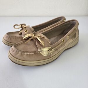 Sperry Gold Metallic Boat Shoes - Top-Sider